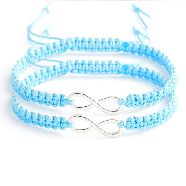 Infinity Braided bracelet Set