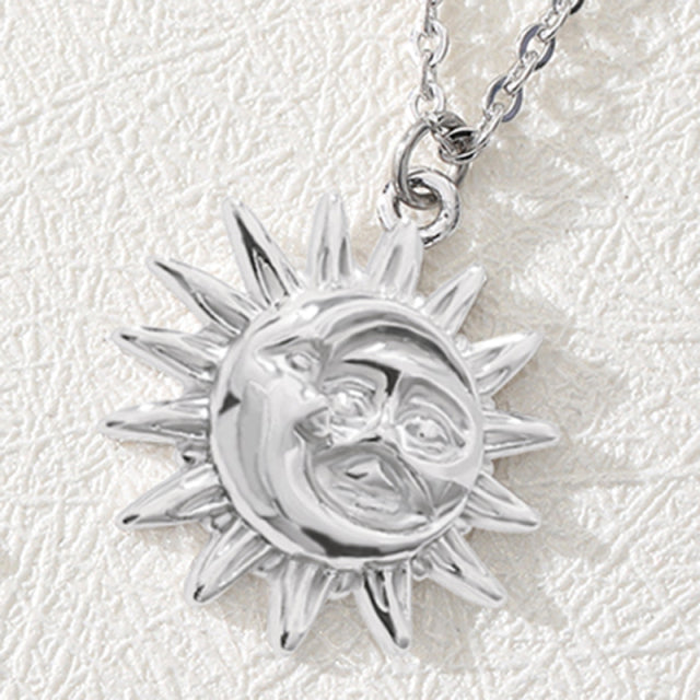 Sun and Moon Necklace