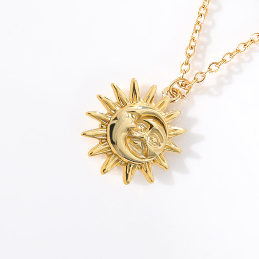 Sun and Moon Necklace