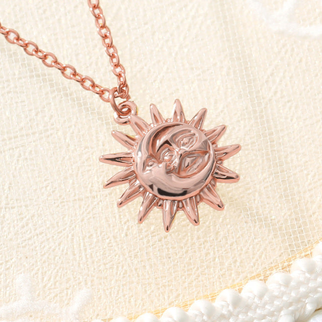 Sun and Moon Necklace