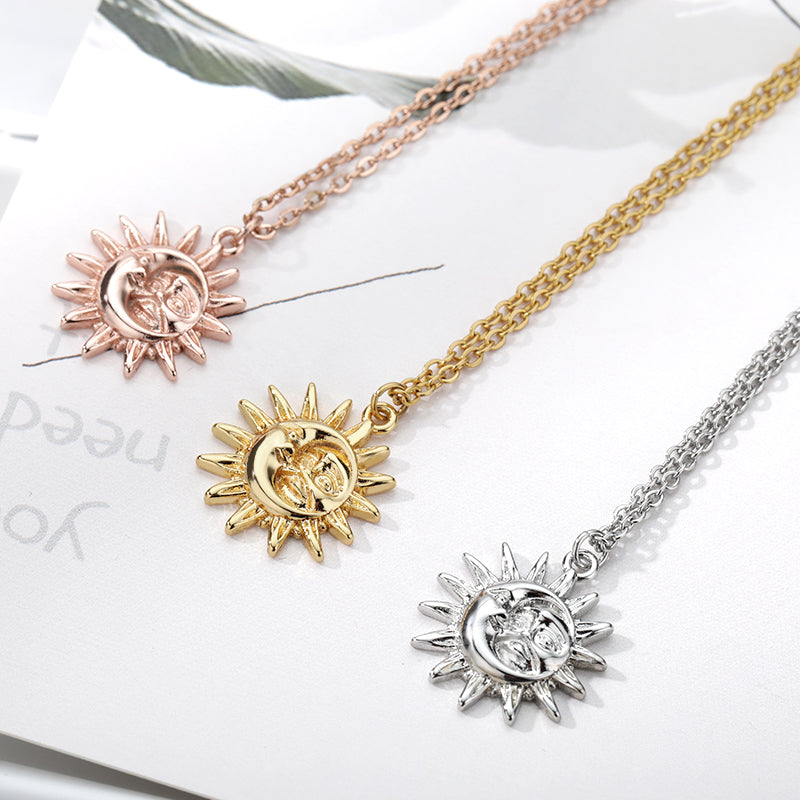 Sun and Moon Necklace