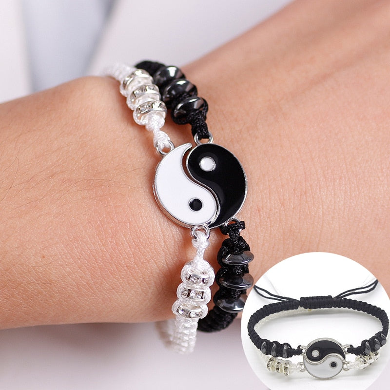 Yin and Yang Charm Bracelets